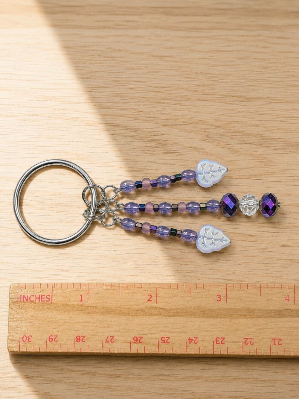 Leafy Dreams Keychain | Handmade - Picture 5 of 5